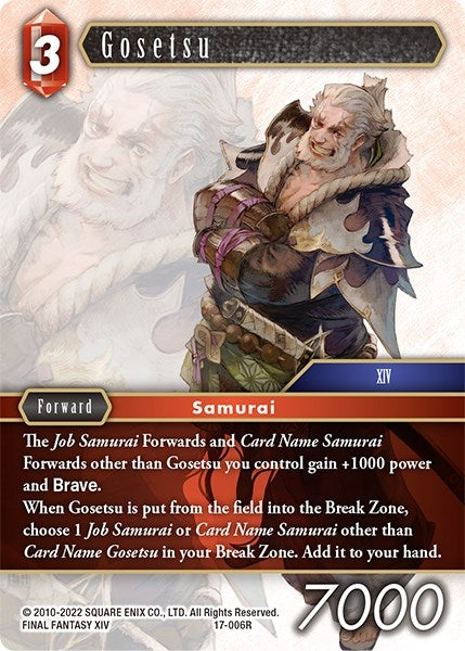 Image for Gosetsu (Rebellion's Call) (17-006R) - Final Fantasy TCG