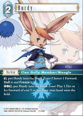 Image for Hurdy (Rebellion's Call) (17-034R) - Final Fantasy TCG