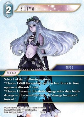 Image for Shiva (Rebellion's Call) (17-027R) - Final Fantasy TCG