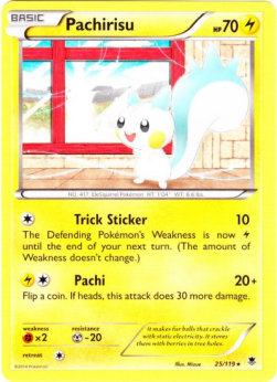 Pachirisu - Phantom Forces (Rare) [PHF-25]