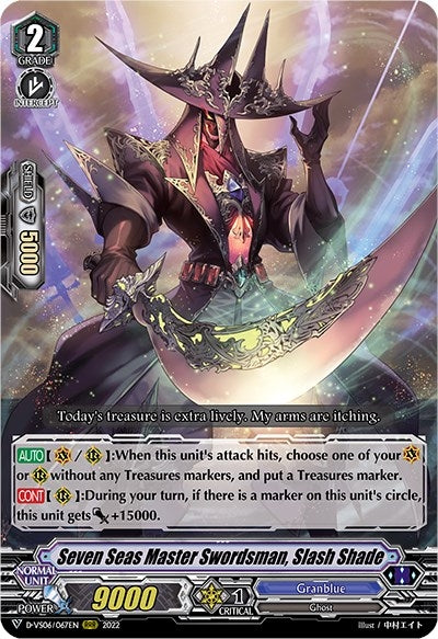 Image for Seven Seas Master Swordsman, Slash Shade (D-VS06: V Clan Collection Vol.6) (D-VS06/067EN) - Cardfight Vanguard