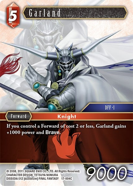 Image for Garland (Rebellion's Call) (17-004C) - Final Fantasy TCG