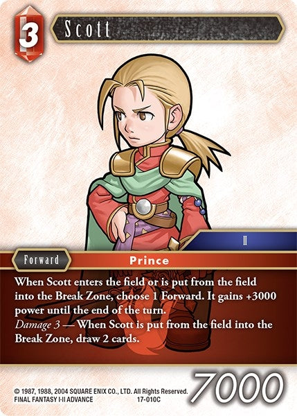 Image for Scott (Rebellion's Call) (17-010C) - Final Fantasy TCG