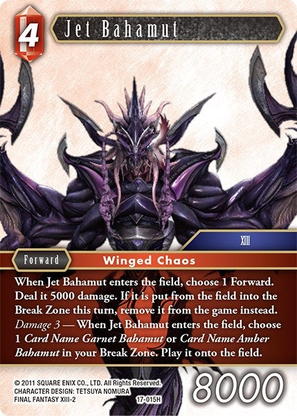 Image for Jet Bahamut (Rebellion's Call) (17-015H) - Final Fantasy TCG