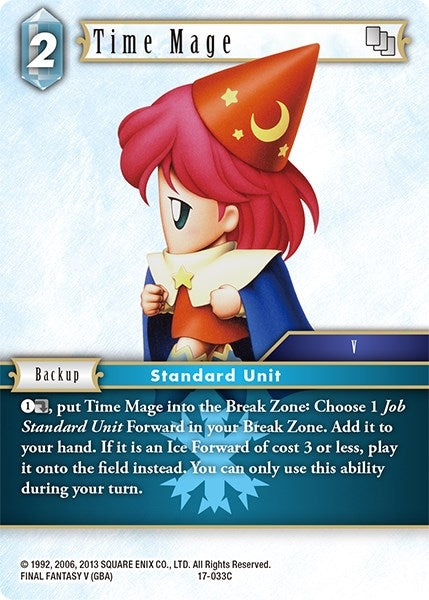 Image for Time Mage (Rebellion's Call) (17-033C) - Final Fantasy TCG