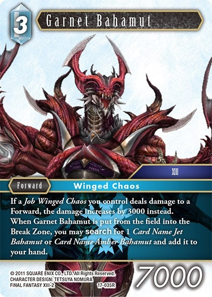 Image for Garnet Bahamut (Rebellion's Call) (17-035R) - Final Fantasy TCG