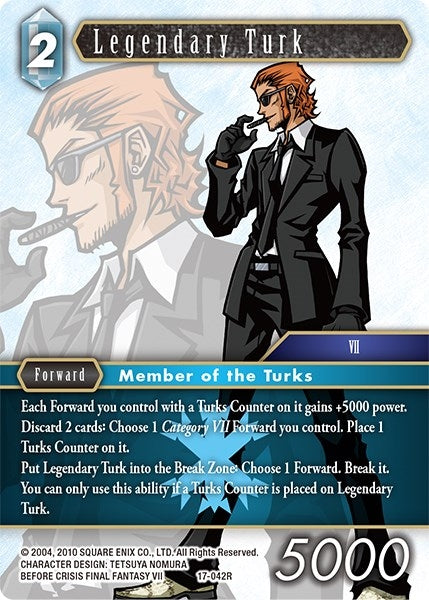 Image for Legendary Turk (Rebellion's Call) (17-042R) - Final Fantasy TCG