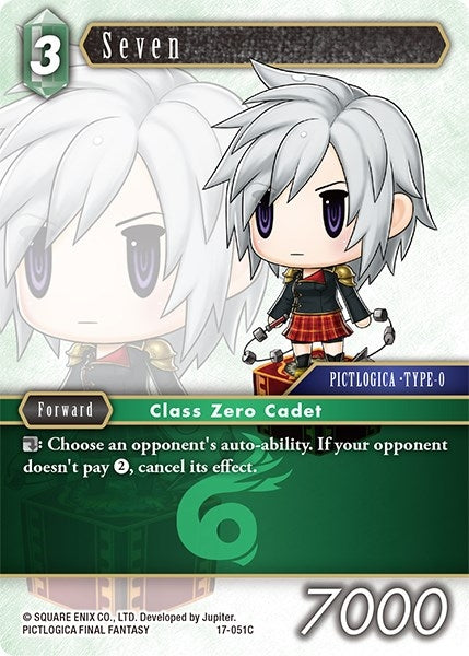 Image for Seven (Rebellion's Call) (17-051C) - Final Fantasy TCG