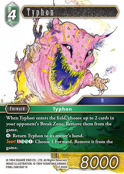 Image for Typhon (Rebellion's Call) (17-055H) - Final Fantasy TCG