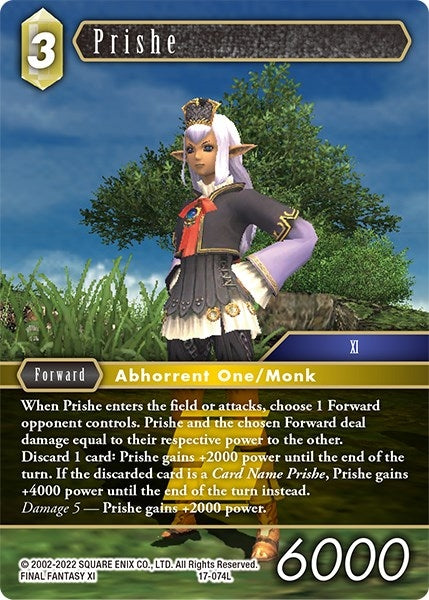 Image for Prishe (Rebellion's Call) (17-074L) - Final Fantasy TCG