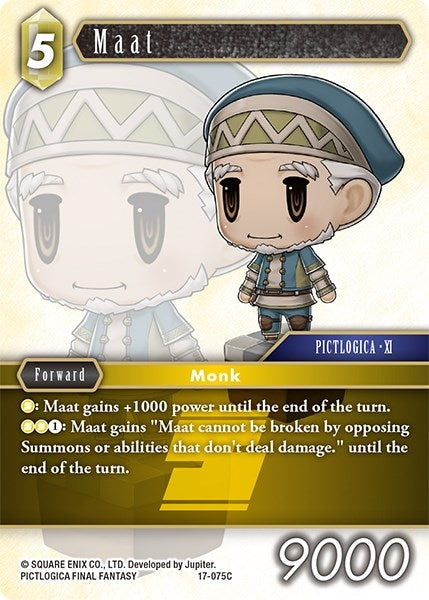 Image for Maat (Rebellion's Call) (17-075C) - Final Fantasy TCG