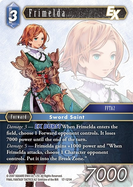 Image for Frimelda EX (Rebellion's Call) (17-121H) - Final Fantasy TCG