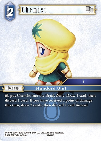 Image for Chemist (Rebellion's Call) (17-111C) - Final Fantasy TCG