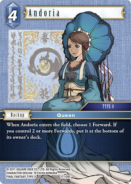 Image for Andoria (Rebellion's Call) (17-108C) - Final Fantasy TCG