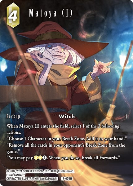 Image for Matoya (I) (Full Art) (Rebellion's Call) (17-076H) - Final Fantasy TCG