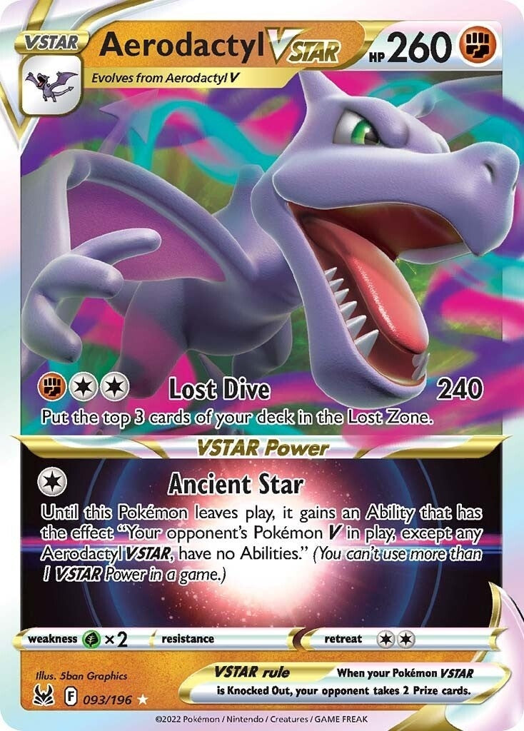 Image for Aerodactyl VSTAR (SWSH11: Lost Origin) (093/196) - Pokemon
