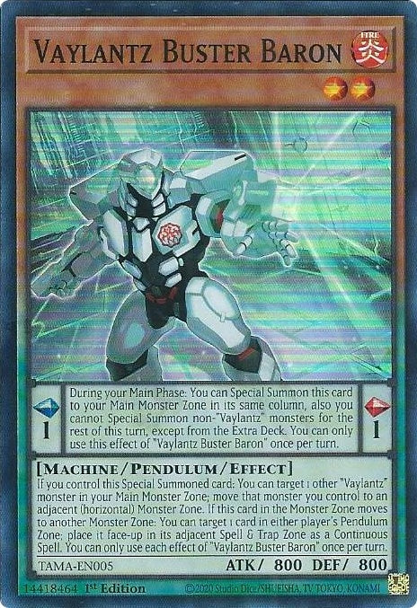 Image for Vaylantz Buster Baron (Tactical Masters) (TAMA-EN005) - YuGiOh