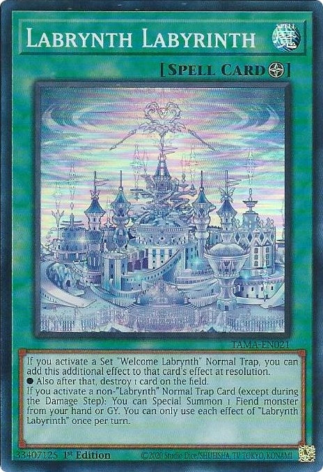 Image for Labrynth Labyrinth (Tactical Masters) (TAMA-EN021) - YuGiOh