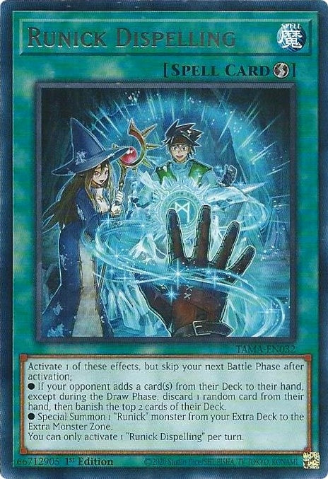 Image for Runick Dispelling (Tactical Masters) (TAMA-EN032) - YuGiOh