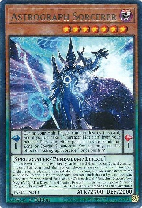 Image for Astrograph Sorcerer (Tactical Masters) (TAMA-EN040) - YuGiOh