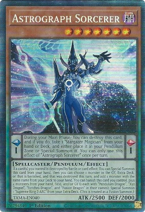 Image for Astrograph Sorcerer (CR) (Tactical Masters) (TAMA-EN040) - YuGiOh