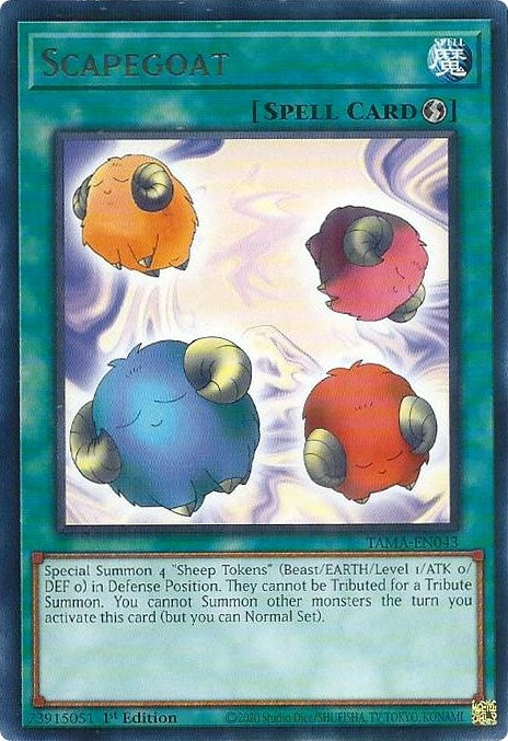Image for Scapegoat (Tactical Masters) (TAMA-EN043) - YuGiOh