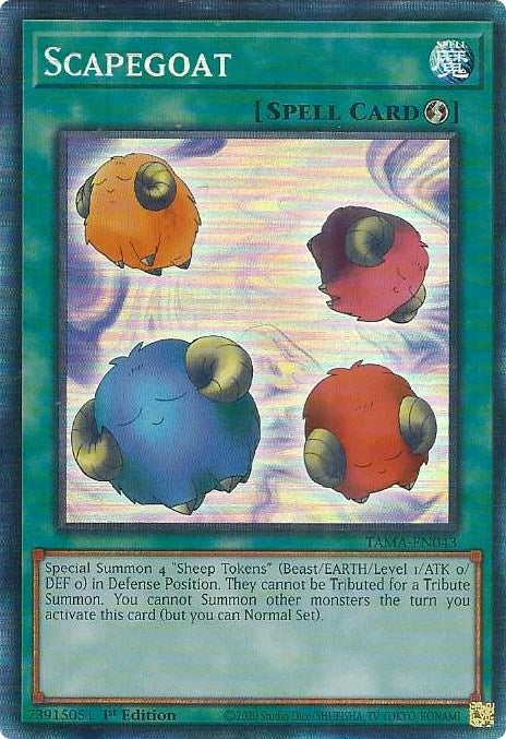 Image for Scapegoat (CR) (Tactical Masters) (TAMA-EN043) - YuGiOh