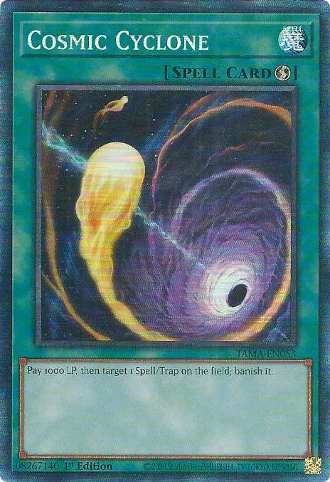 Image for Cosmic Cyclone (CR) (Tactical Masters) (TAMA-EN053) - YuGiOh