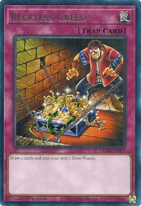 Image for Reckless Greed (Tactical Masters) (TAMA-EN057) - YuGiOh