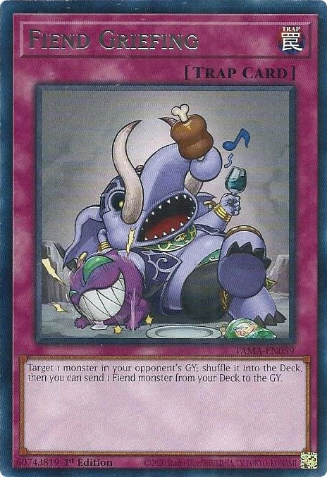 Image for Fiend Griefing (Tactical Masters) (TAMA-EN059) - YuGiOh
