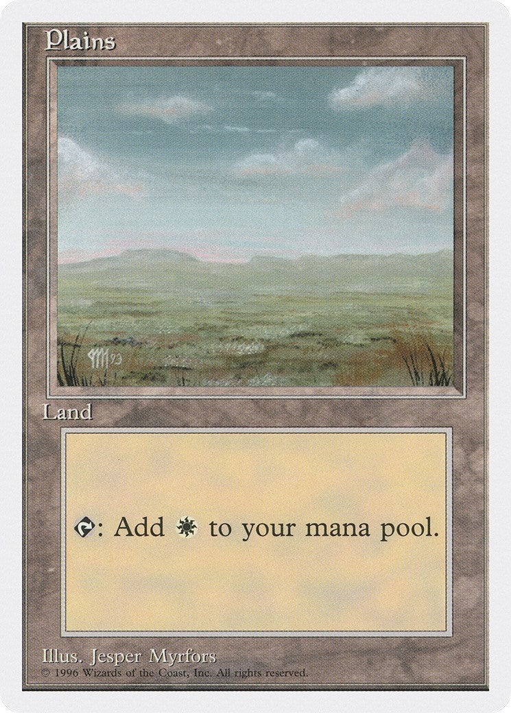 Image for Plains (C) (Introductory Two-Player Set) (55) - Magic: The Gathering