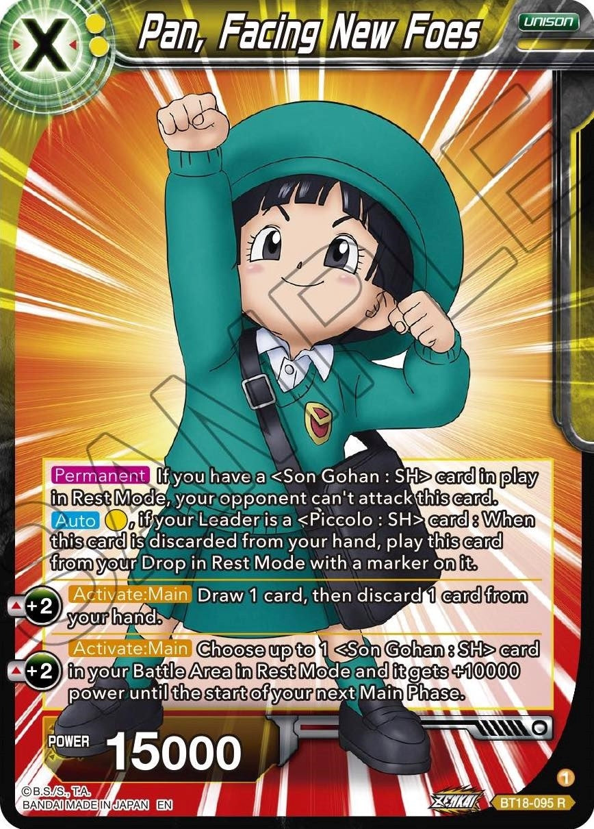Image for Pan, Facing New Foes (Promotion Cards) (BT18-095) - Dragon Ball Super: Masters