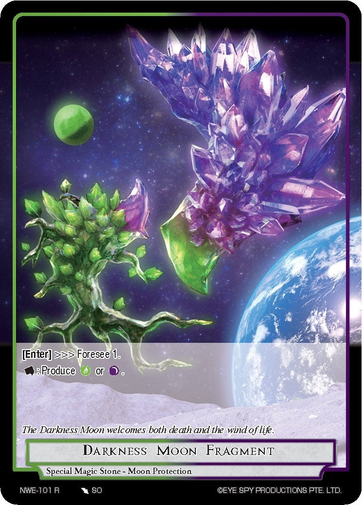 Image for Darkness Moon Fragment (A New World Emerges) (NWE-101 R) - Force of Will
