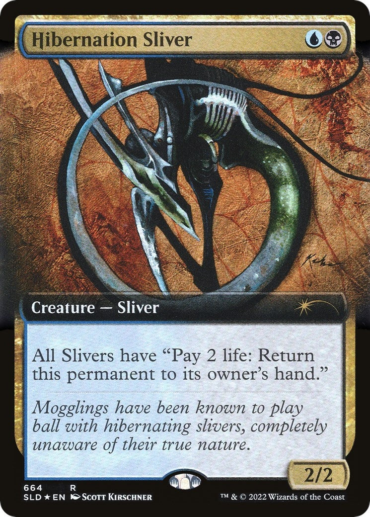 Image for Hibernation Sliver (Extended Art) (Secret Lair Drop Series) (664) - Magic: The Gathering