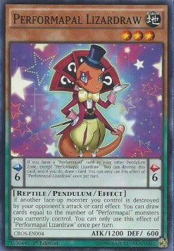 Performapal Lizardraw - Crossed Souls (Common) [CROS-004]