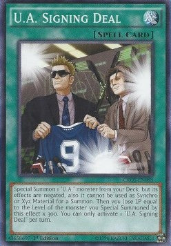 U.A. Signing Deal - Crossed Souls (Common) [CROS-088]