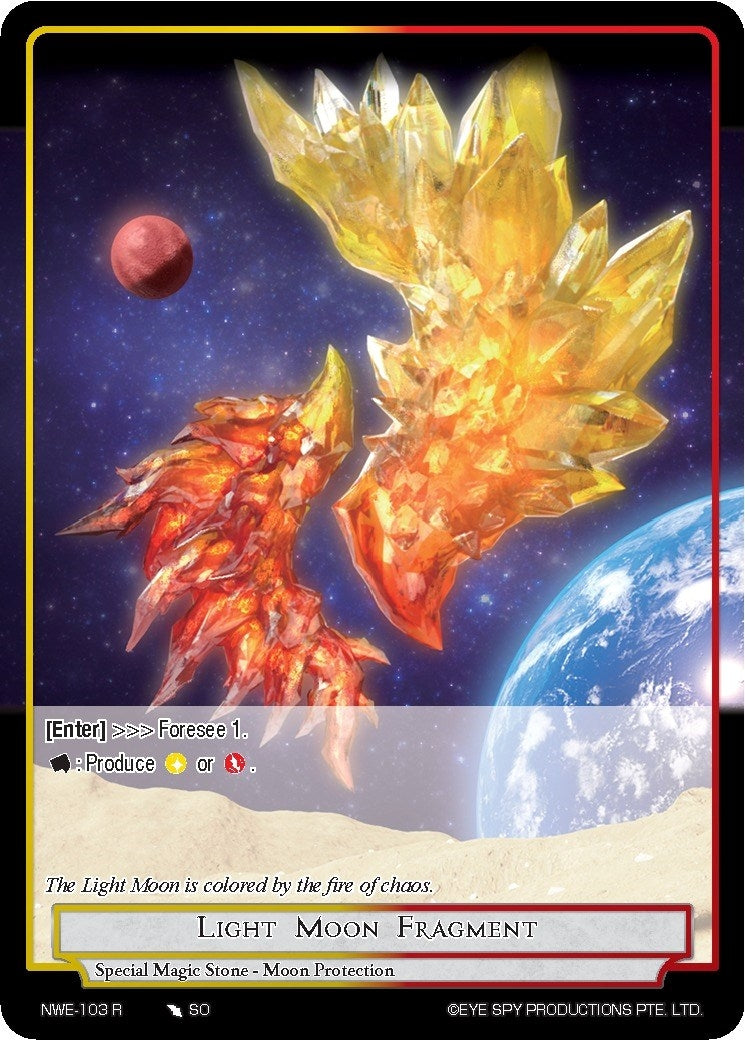 Image for Light Moon Fragment (A New World Emerges) (NWE-103 R) - Force of Will