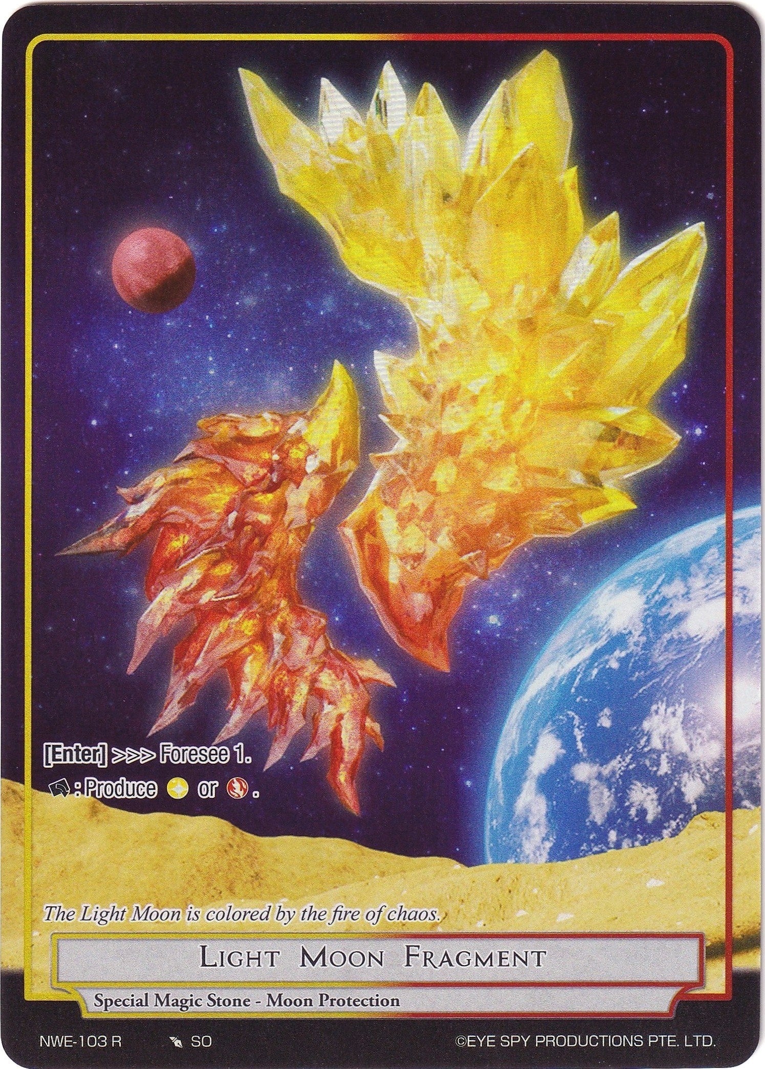 Image for Light Moon Fragment (Full Art) (A New World Emerges) (NWE-103 R) - Force of Will