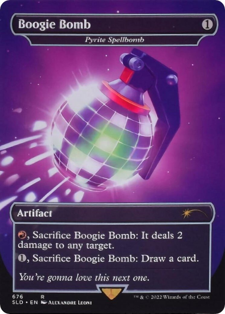 Image for Boogie Bomb - Pyrite Spellbomb (Secret Lair Drop Series) (676) - Magic: The Gathering