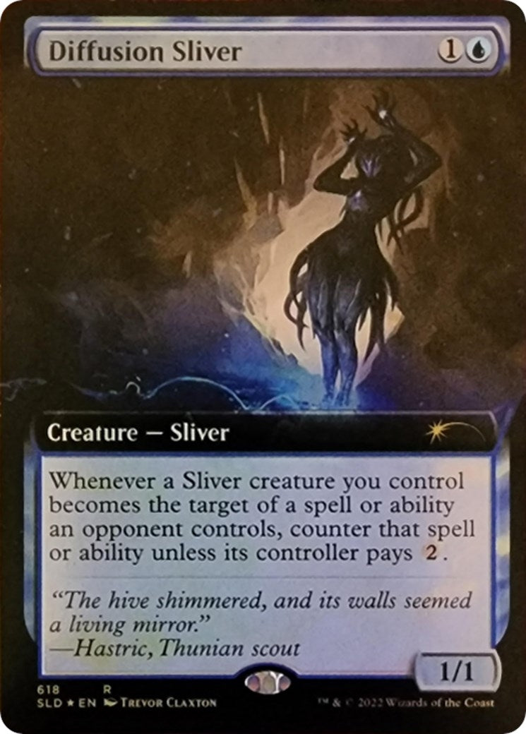 Image for Diffusion Sliver (Extended Art) (Secret Lair Drop Series) (618) - Magic: The Gathering