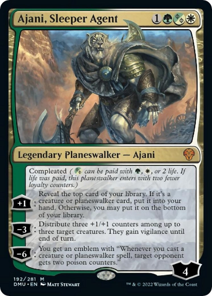 Image for Ajani, Sleeper Agent (Dominaria United) (192) - Magic: The Gathering