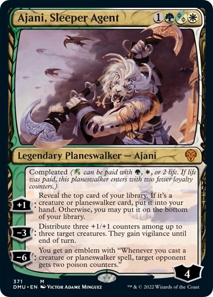Image for Ajani, Sleeper Agent (371) (Dominaria United) (371) - Magic: The Gathering