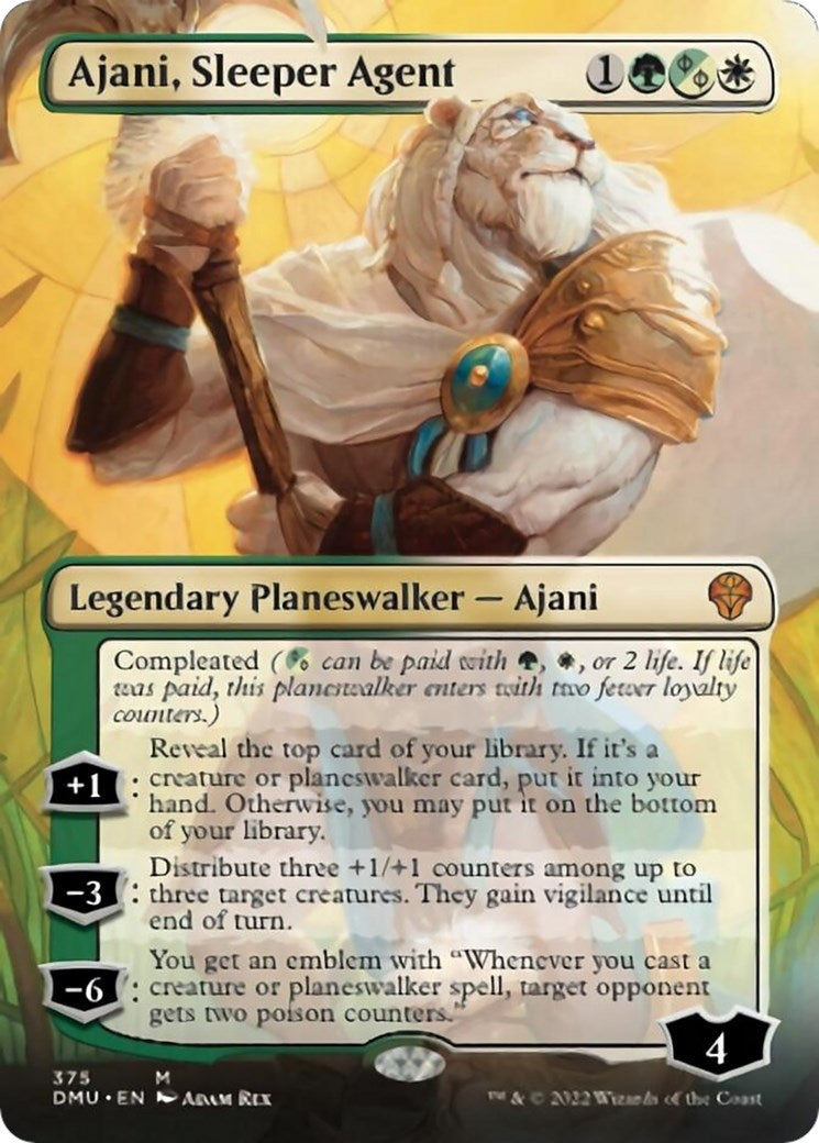 Image for Ajani, Sleeper Agent (375) (Dominaria United) (375) - Magic: The Gathering