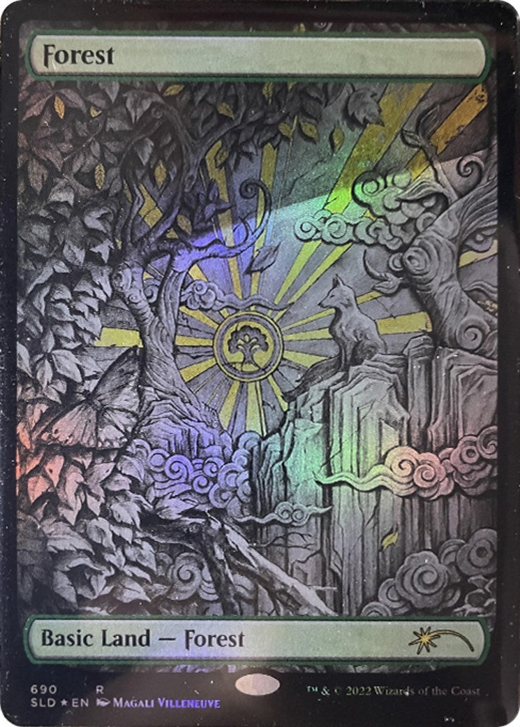 Image for Forest (690) (Secret Lair Drop Series) (690) - Magic: The Gathering