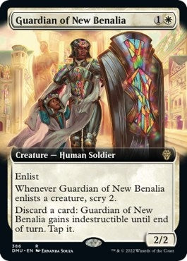 Image for Guardian of New Benalia (Extended Art) (Dominaria United) (386) - Magic: The Gathering
