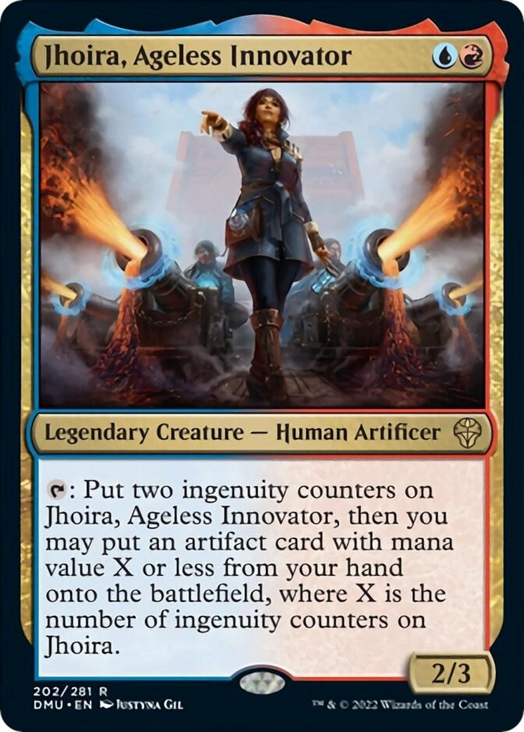 Image for Jhoira, Ageless Innovator (Dominaria United) (202) - Magic: The Gathering