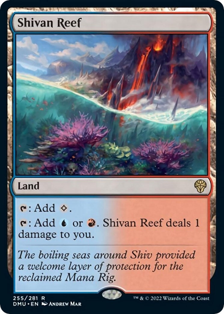 Image for Shivan Reef (Dominaria United) (255) - Magic: The Gathering