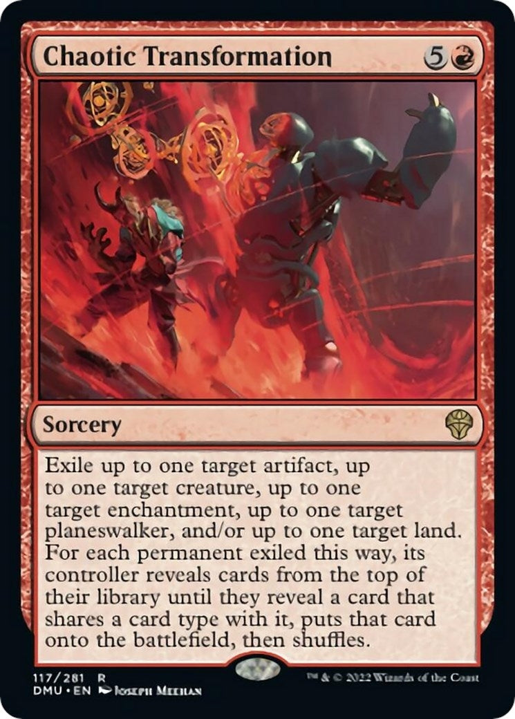Image for Chaotic Transformation (Dominaria United) (117) - Magic: The Gathering
