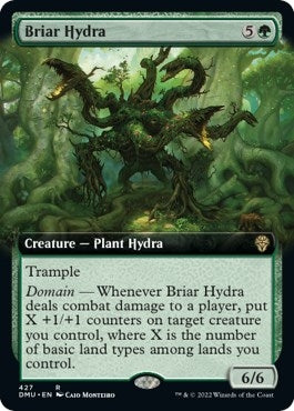 Image for Briar Hydra (Extended Art) (Dominaria United) (427) - Magic: The Gathering