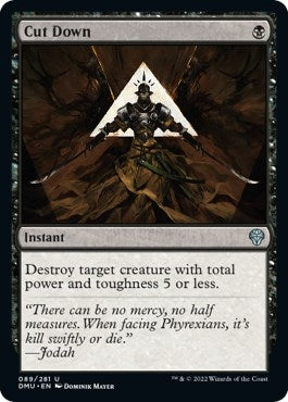 Image for Cut Down (Dominaria United) (89) - Magic: The Gathering